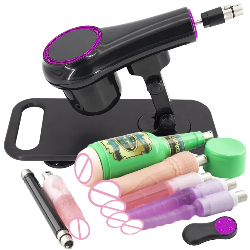 Newly Upgraded Wireless Remote Control Sex Machine for Women Automatic Masturbation Machine Pump Gun Love Machine Couple Sex Toy