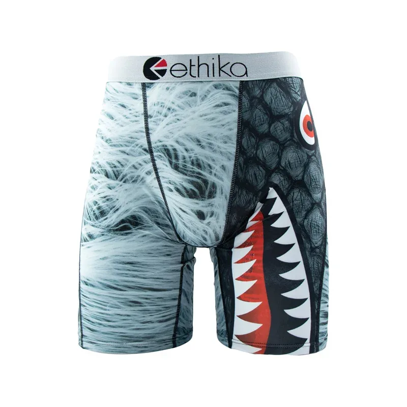 Men Underwear Boxers 1Pcs Sexy Breathable Mesh Crotch Man Swimming Underpants Plus Size Mens Panties Men's Boxers Briefs 3256809681521194 — image 5