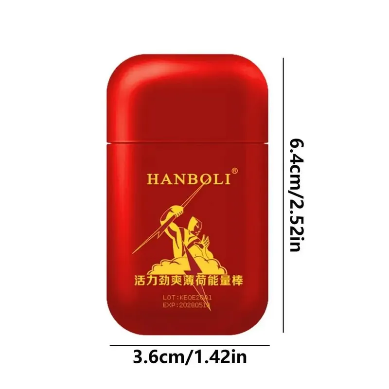 ΝΕΑ Double Hole Energizing Energy Bar Aromatherapy Nasal Inhaler Energy Vapors Stick Aromatherapy Stick Stimulating Scent — image 13