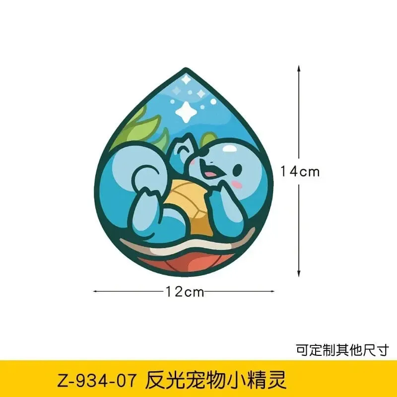 20 Phong Cách Pokemon Xe Ô Tô Anime Hình Pikachu Gengar Eevee Charmander Hoạt Hình Dễ Thương Búp Bê Sáng Tạo Miếng Dán Quà Tặng Sinh Nhật