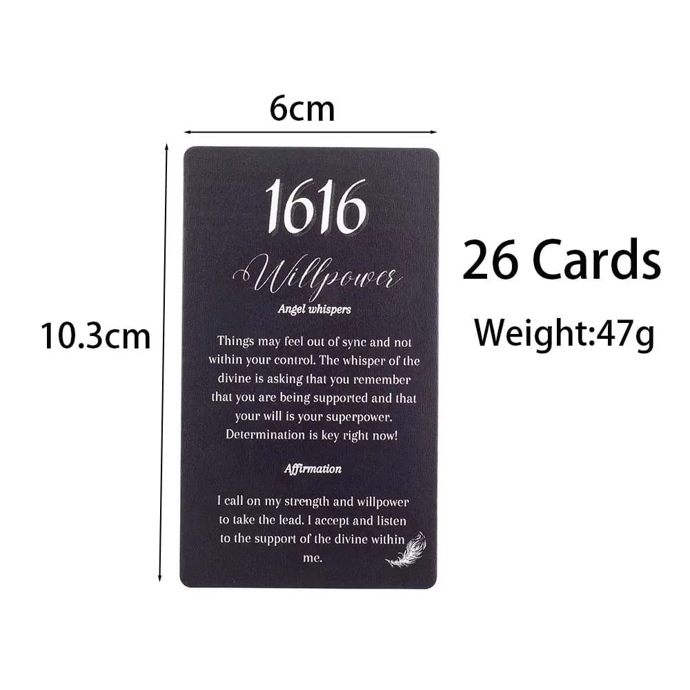 26 Cards Angel Whisper Cards Tarot Αγγλική Έκδοση Επιτραπέζιο Παιχνίδι Divination Oracle Deck Card Game 10,3*6cm — image 6
