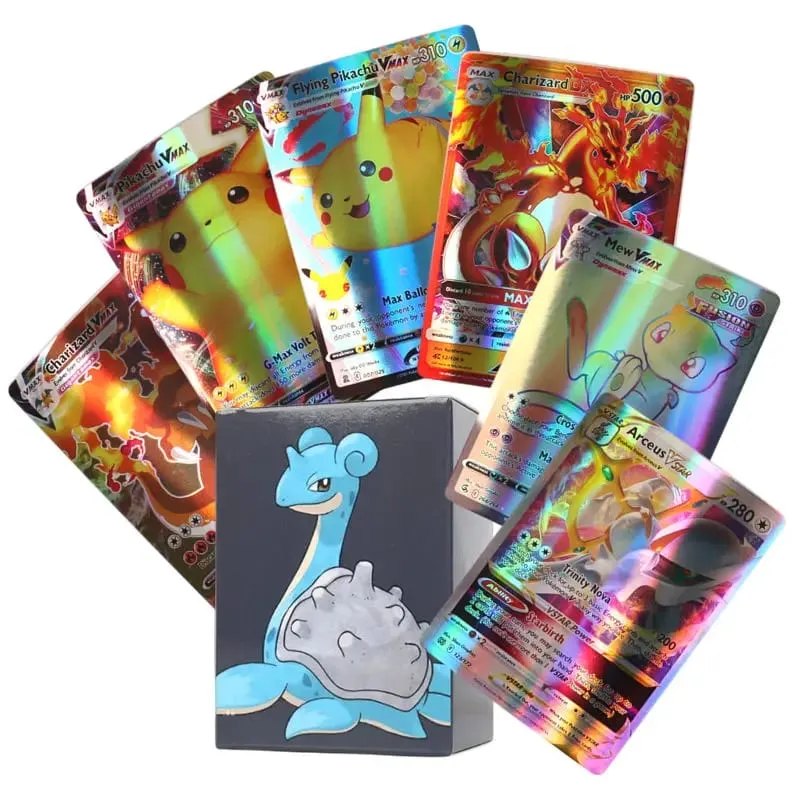 60/100Pcs Pokemon Shining Cards Αγγλική Έκδοση MEGA GX Vmax TAG EX Proxy Collection Cards Παιχνίδια Δώρο για παιδιά