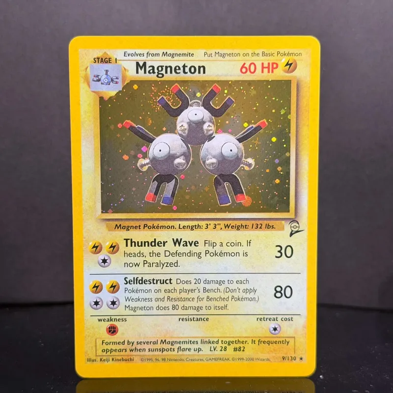 Pocket 2000 Base Set 2 OG Nostalgia Συλλεκτικό Hitmonchan Scyther Clefable Pidgeot Mewtwo Traditional Holo Proxy — image 2