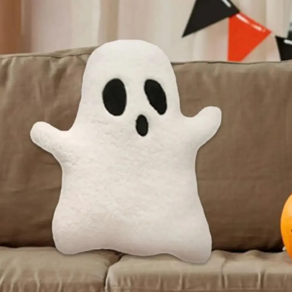 Szellem kitömött állat Halloween szellem baba játék kitömött plüss puha rajzfilm kitömött állatok Szellem Vicces otthoni dekoratív plüssjáték