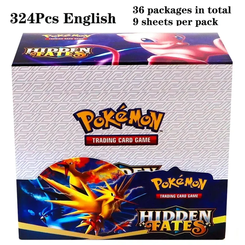 324Pcs Pokemon TCG: Sword & Shield Tempest Bonds Booster Box Trading Card Game Pokemon Kids Toys Επιτραπέζιο παιχνίδι — image 22