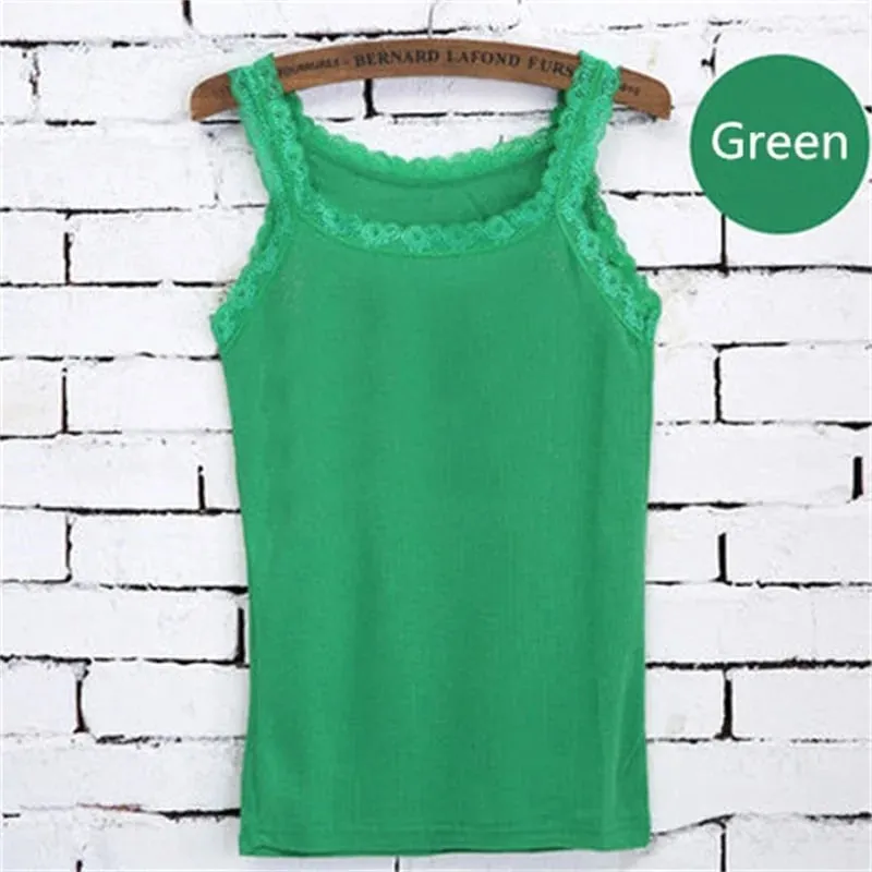 Camisole Lingere Tank Top Δαντέλα λουράκι Λευκό μαύρο γιλέκο ύπνου Bralette Crop Top Sexy Camis Slim Corset Undershirt Tanks