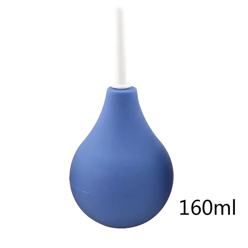 Enema Cleaning Container Vagina Anal Cleaner Douche Bulb Design Medical Rubber Health Hygiene Tool Sex Toys For Woman/Man — image 12