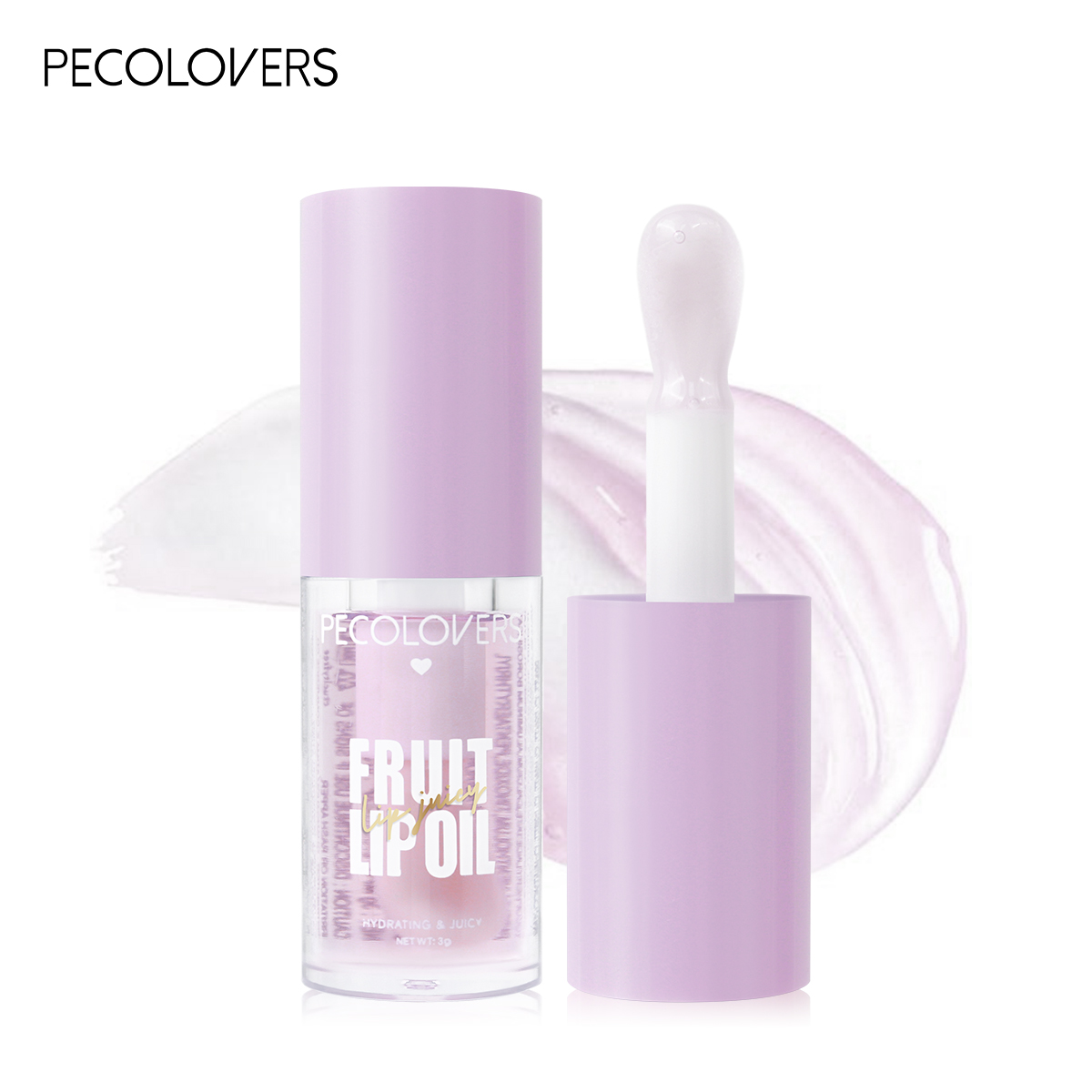 Glitter Plumping Lip Gloss Jelly Strawberry Moisturizer Fruit Lip Oil Διαφανές Fullness Lip Tint Gel μαλακό σωλήνα Μακιγιάζ LipCare — image 10