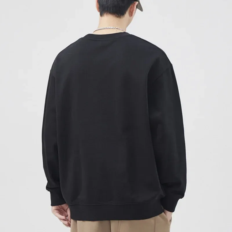 Plus Size Herren Pullover Vollbaumwolle Sweatshirts 5XL 6XL 7XL Herbst Winter Lange Ärmel Bedruckte Tops Männliche Kleidung 110kg-180kg