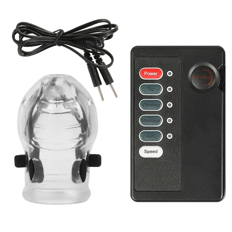 Electro Shock Penis Ring Electric Penis Enlarger Massage Penis Ring Adult Themed Toys Electrocal Stimulate Sex Toys For Men