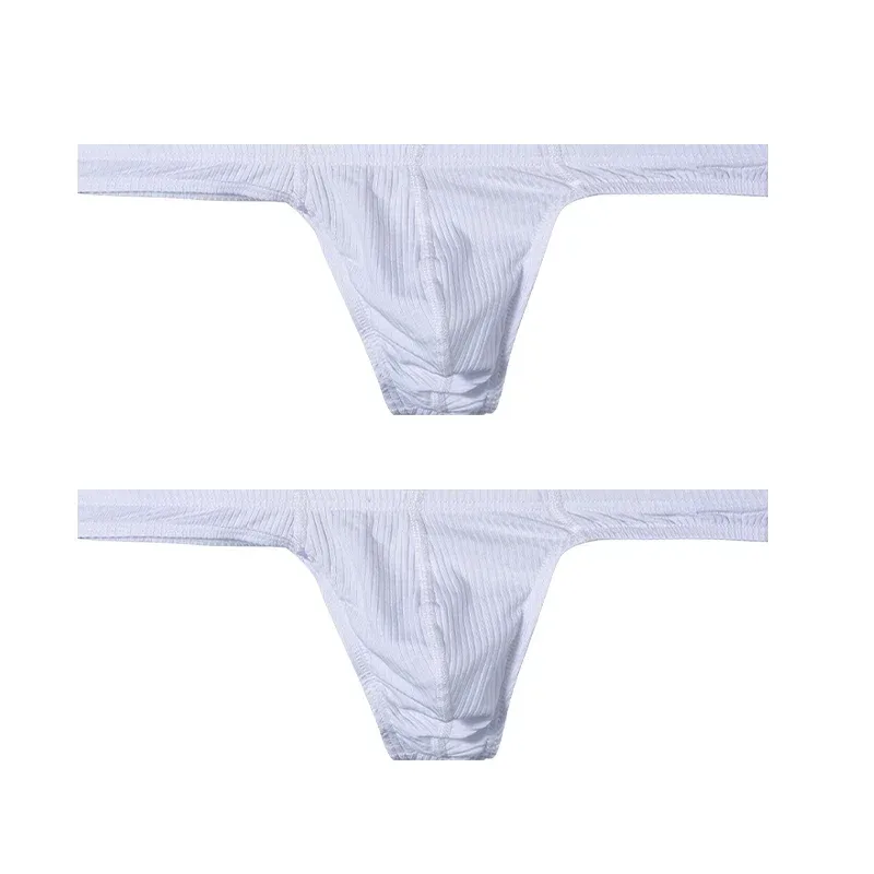 Cotton Men's Big Pouch Thong Panties Men Cotton Sports Running Underwear Comfortable Seamless Male G-string Briefs — image 24