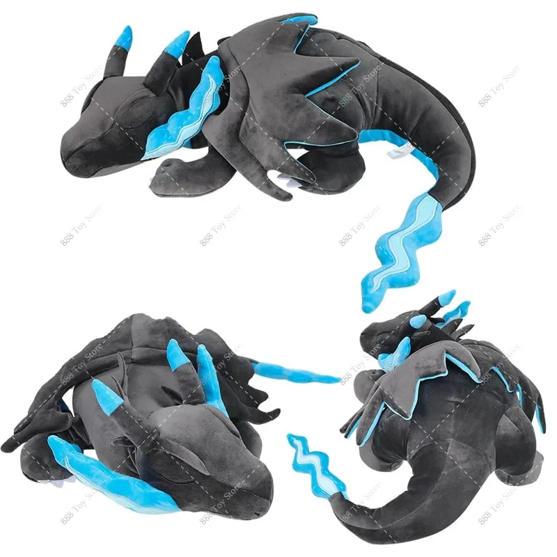 Pokemon Pillow Mega Charizard X Plush Toy Anime Charizard Garchomp Mew Cubone Charmander Sleep Sofa Stuffed Peluche Cushion Doll