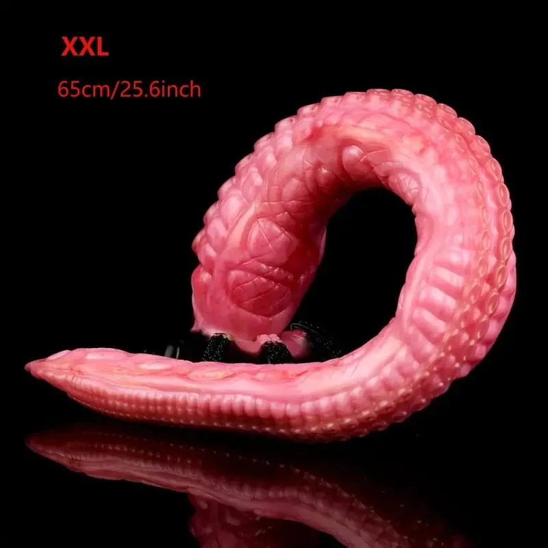 65cm Long Butt Plug With Suction Cup S M L XL XXL Fantasy Octopus Leg Dildo Anal Beads 5 Sizes Sex Toys For Women Man