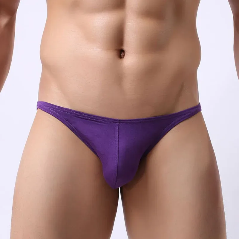 Pure Cotton Low-Waist Sexy Breathable Men's Briefs — image 21