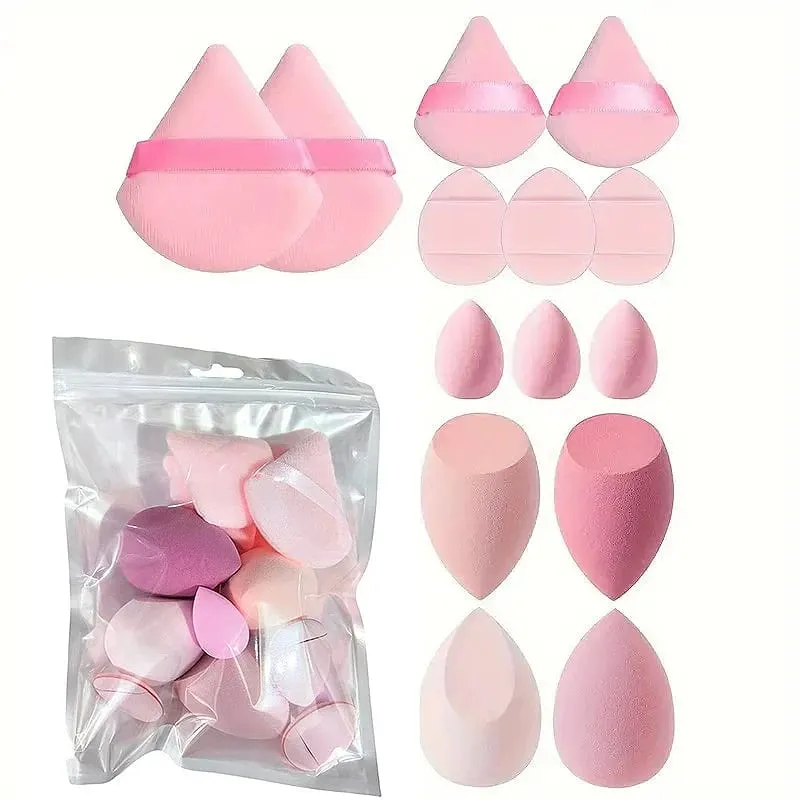 14Pcs Makeup Sponge Cosmetic Blender Beauty Egg Foundation Sponges Puff Powder Puffs Make Up Accessories Women Makeup Tools — image 3