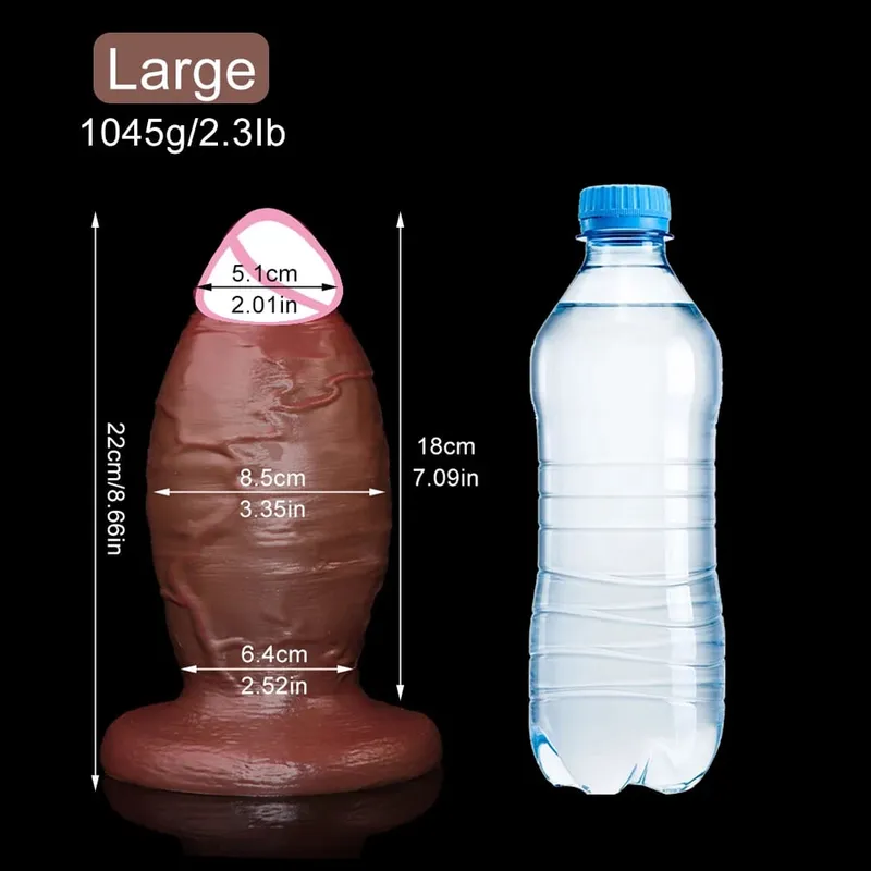Thick Dildo For Anal Sex Toys 18+ Liquid Silicone Butt Plug Huge Anal Realistic Dildos Stout Plug Women Men Gay Masturbation