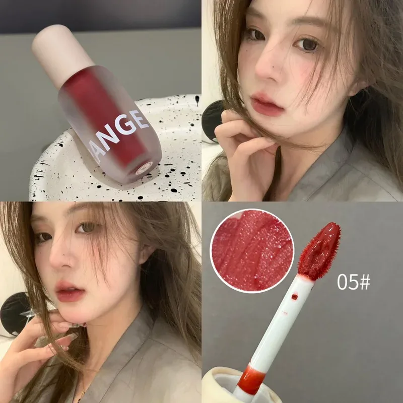 Matte Frosted Lip Gloss Long-Wear Non-Sticky Liquid Lipstick Ενυδατικό χρωματισμένο Lip Tint Καθημερινό Καλλυντικό Μακιγιάζ — image 11