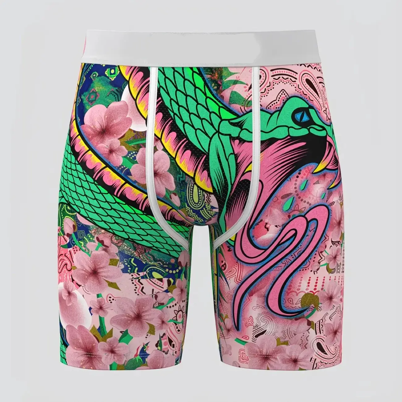 Runtz PSD Logo Men's Boxer Briefs High Quality Fast Dry Breathable Dollar Printed Designer Draws Skin-friendly Underwear for Man
