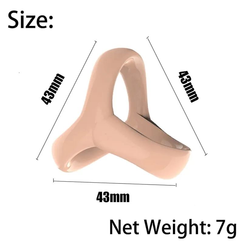 Male Penis Rings Reusable Silicone Semen Lock Ring Stronger Erection Cock Ring Dick Cock Ring Sexy Sex Toys For Men Adult Toys