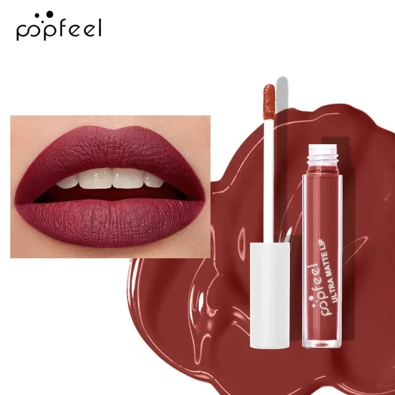 Punk Matte Zwarte Vloeibare Lipstick Waterdichte Langdurige Party Lipgloss Persoonlijk Fluwelen Naakt Lip Tint Halloween Lippen Make-up — image 11
