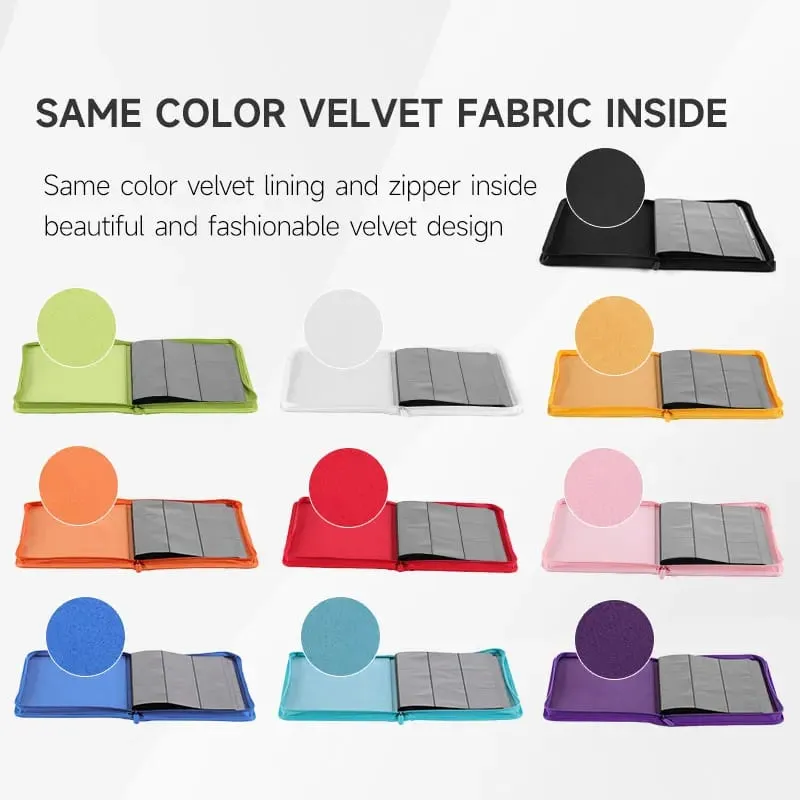 9/12 Pocket Zipper Card Binder אלבום כרטיסי מסחר כרטיס טעינת צד עמיד עבור mtg tcg עבור פוקימון עבור yugioh לכדורגל