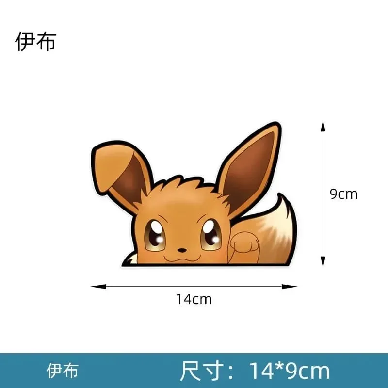 20 Phong Cách Pokemon Xe Ô Tô Anime Hình Pikachu Gengar Eevee Charmander Hoạt Hình Dễ Thương Búp Bê Sáng Tạo Miếng Dán Quà Tặng Sinh Nhật