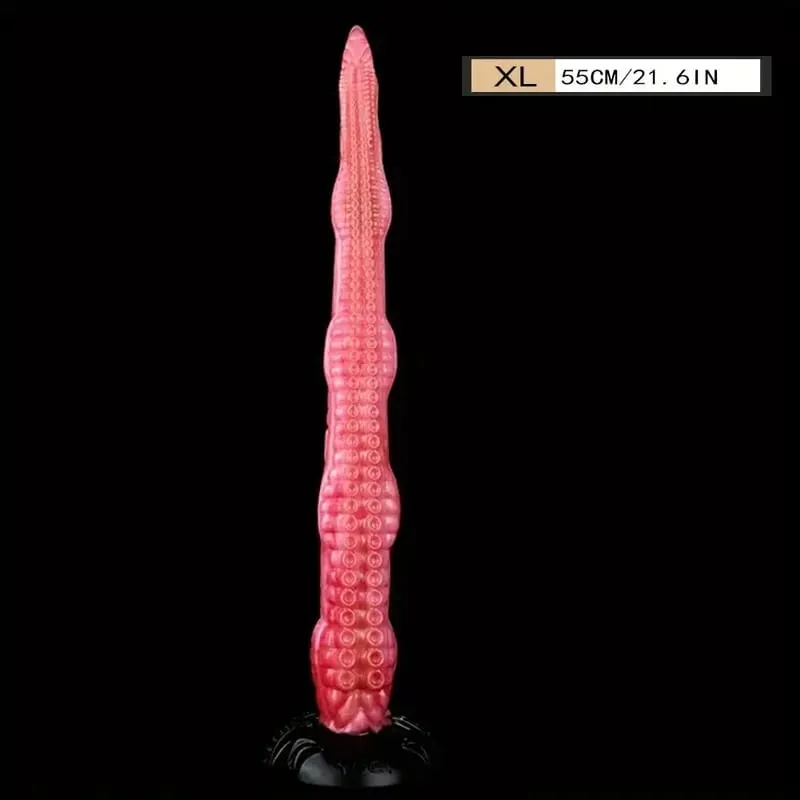 65cm Long Butt Plug With Suction Cup S M L XL XXL Fantasy Octopus Leg Dildo Anal Beads 5 Sizes Sex Toys For Women Man