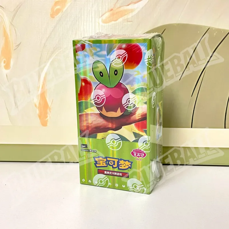 Γνήσιο pokemon Scarlet Violet Gem Pack Vol6 Thin Box TCG Συλλεκτικές κάρτες συναλλαγών μάχης Απλοποιημένη κινεζική έκδοση δώρο παιχνιδιών