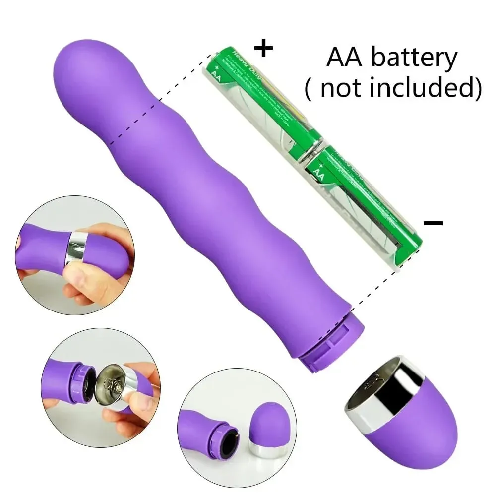 נרתיק דילדו ויברטור רב מהירות AV Stick לעיסוי נקבה דגדגן אוננות נרתיק צעצוע מין לנשים גברים מוצר מין למבוגרים — image 4