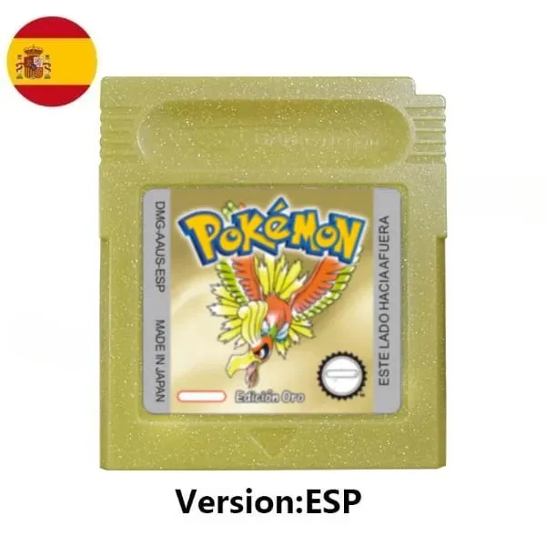 Sok stílusú Pokémon Vörös Kék Kristály Arany Zöld Ezüst Sárga GBC játékkártya 16 bites videojáték kazettás konzolkártya GB/SP — image 25