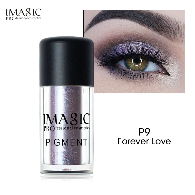 New Arrival Glitter Eyeshadow Metallic Loose Powder Waterproof Shimmer Pigments Colors Eye Shadow Makeup Cosmetics — image 14