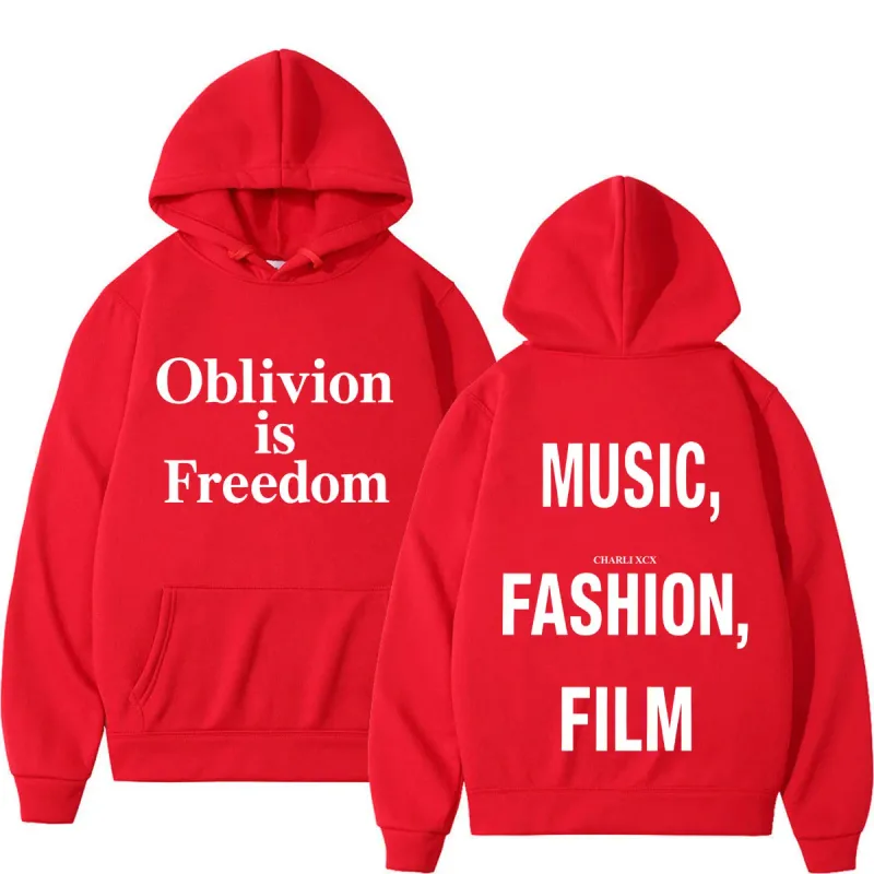 XCX Album Musik Mode Film Tour 2026 Print Hoodie Männer Frauen Mode Pullover Lässige Hip-Hop Sweatshirt Fan Geschenke