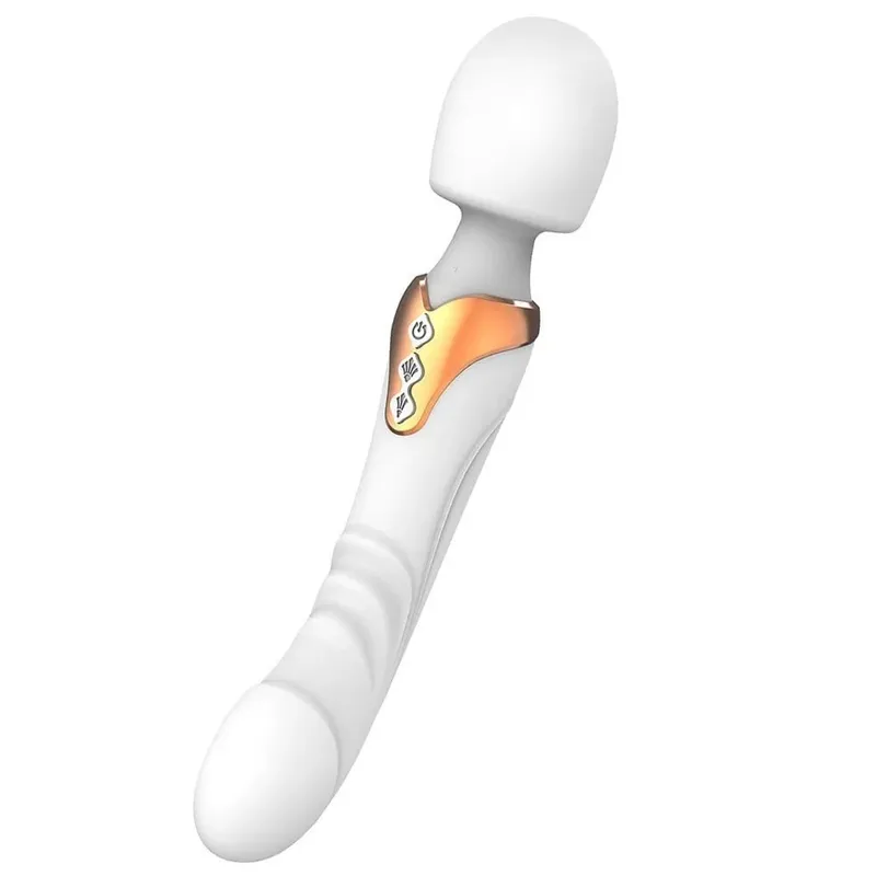 Women Powerful AV Dildos Vibrator Magic Wand 10 Modes Clitoris Stimulator G Spot Vagina Nipple Massager Adult Sex Toys for Women