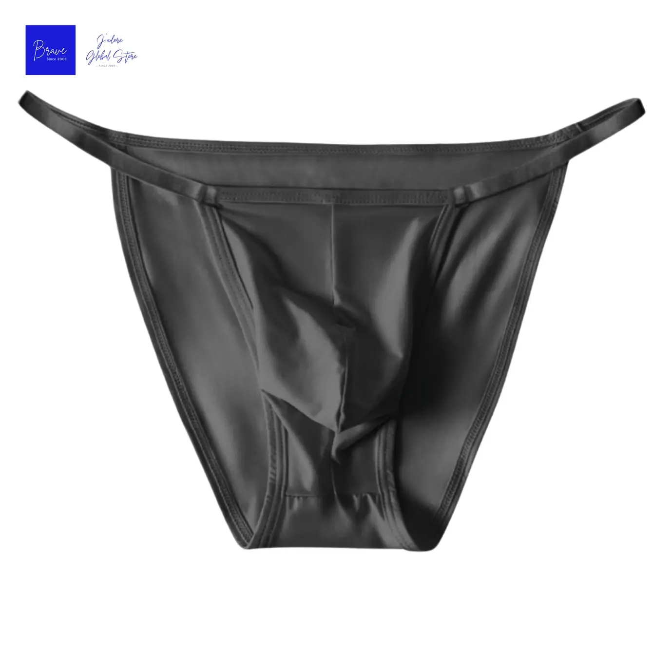 Mens Sexy Underwear Briefs Underpants Nylon Quick Dry Men's Briefs Bikini Slip Men's Tanga Briefs Mens Sexy Underwear U Pouch