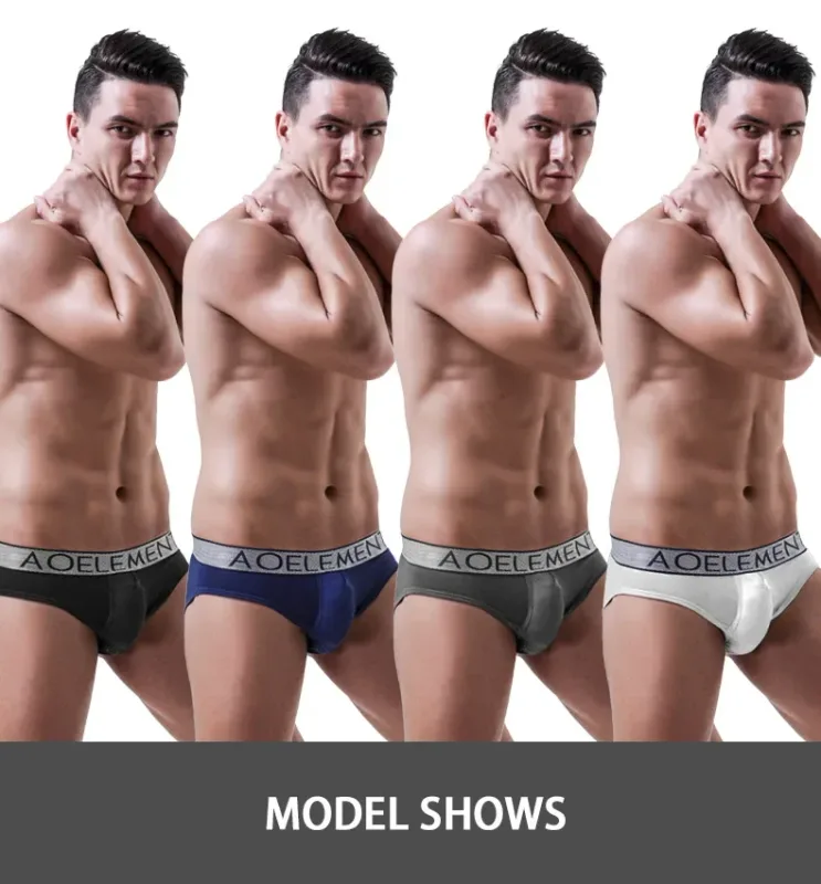 Bullet type separation scrotal panties men's briefs breathable varicocele U convex pouch