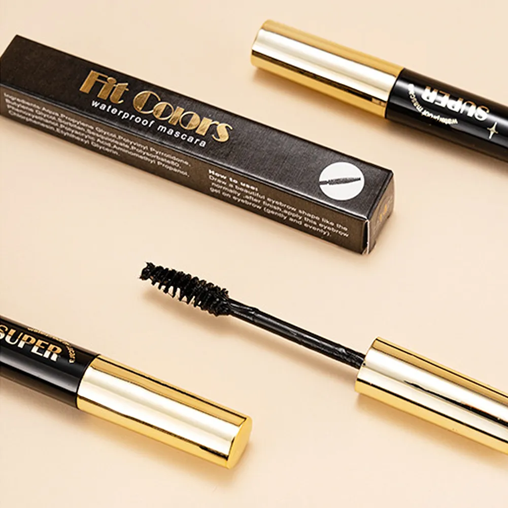 12 Colors Colored Mascara Waterproof Long-lasting Volumizing Curling Non-flaking Rainbow Eye Makeup Purple Blue Pink Green Red