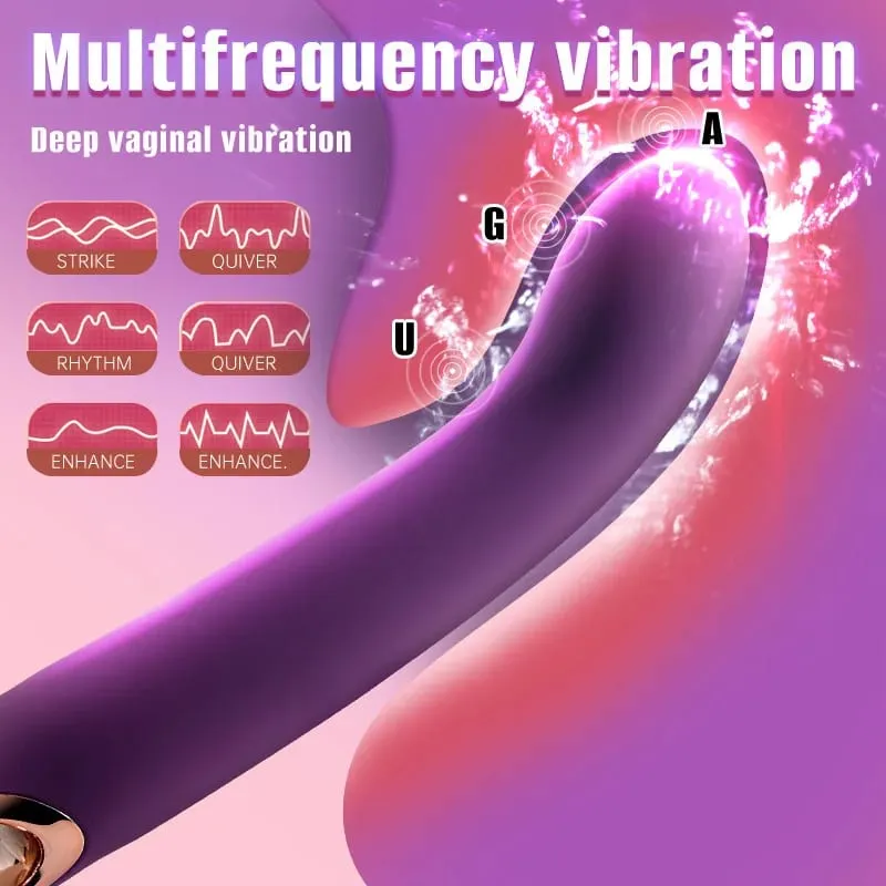 G Spot Dildo Vibrator Vaginal Stimulator Clitoris Sex Toy for Women Pussy Massager Waterproof Magic Wand Rechargeable Erotic Toy