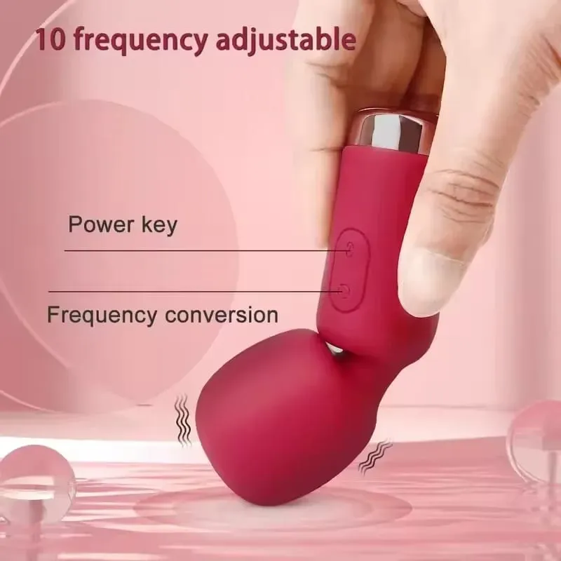 Powerful AV Vibrator Female G Spot Clitoris Stimulator Magic Wand Vangin Nipple Massager Dildo Masturbator Sex Toy for Woman 18+