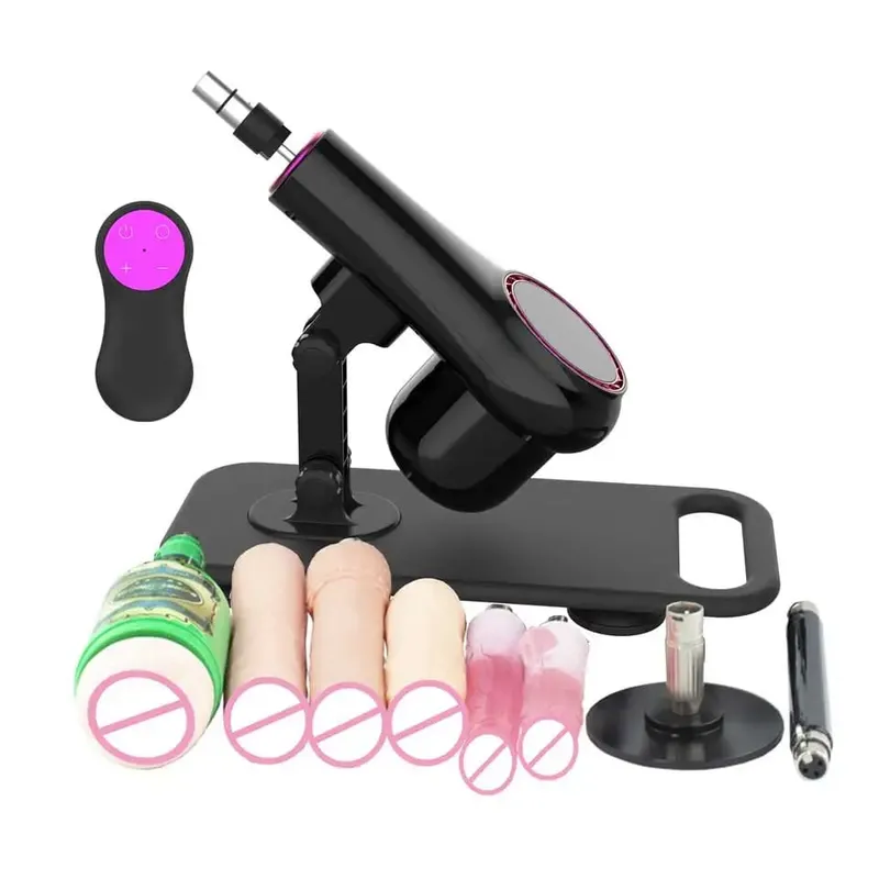 Newly Upgraded Wireless Remote Control Sex Machine for Women Automatic Masturbation Machine Pump Gun Love Machine Couple Sex Toy
