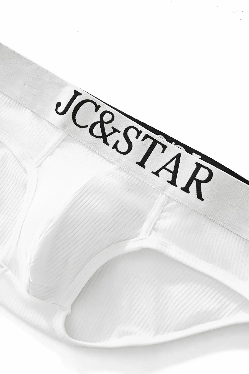 Athletic High Cut Design Sexy Man's Underwear Briefs Underpants Ribbed Cotton Sports Comfort Men Bikini Slip Men's Tanga Briefs