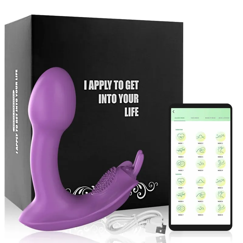 Sucker Vibrator Dildo for Women Vibrating Clitoris Stimulator Remote Control Wearable G Spot Massager Panties Female Sex Toys