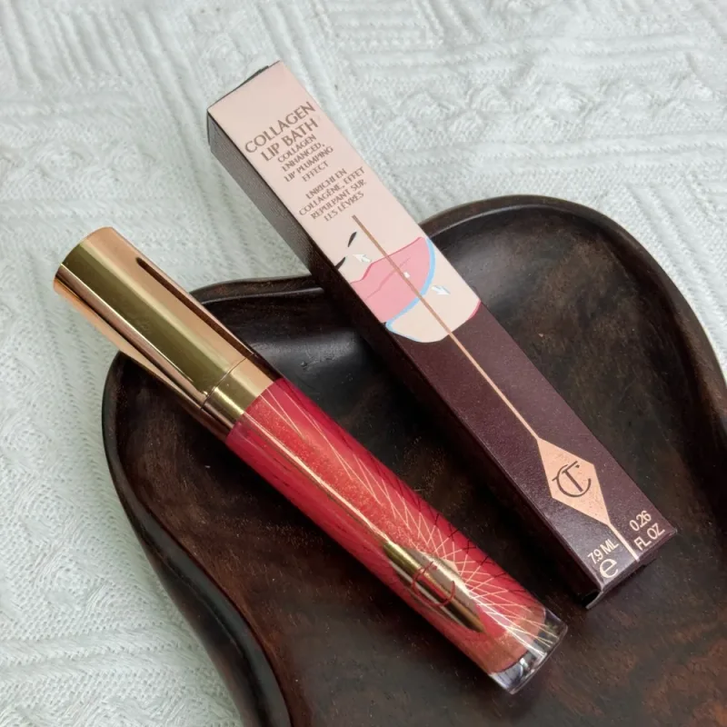 Charlotte Tilbury New Pillow Talk Big Lip Plumpgasm Lip Cheat Collagen Lip Bath CT Lipliner Makeup Lipstick Moisturize Lip Gloss — image 18