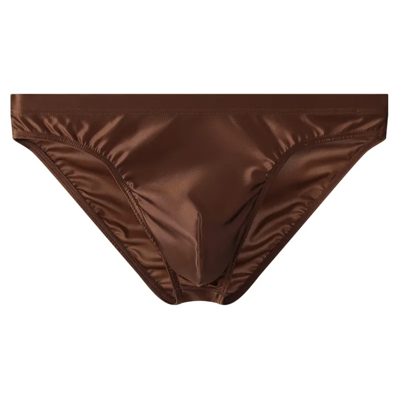 Briefs Mens Underwear Cueca Slim Nylon Panties For Man Brief Shorts Homme Ropa Solid Low Waist Underpants Male Plus Size M-XXL 3256811885082326 — image 2