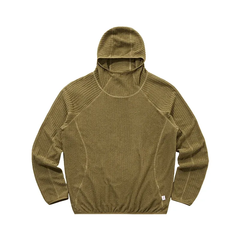 Thermolite® Sudadera con capucha térmica para todas las estaciones Sudadera con capucha ligera de secado rápido unisex Ropa deportiva de capa media de invierno transpirable