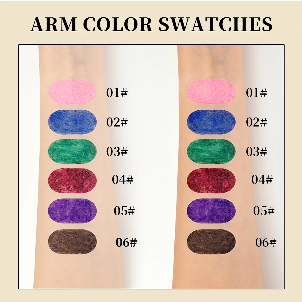 Chocolate Brown Mascara Colorful Curling Eyelash Extension Waterproof Fast Drying Lengthening Eye Black Lashes Makeup Lasting