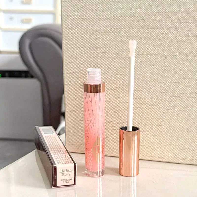 CT Makeup Sets Highlighters Lip Blam 4 Color Eyeshadow Palette Lip Gloss Lip Blam Set Pillow Talk Long Lasting Natural Cosmetics