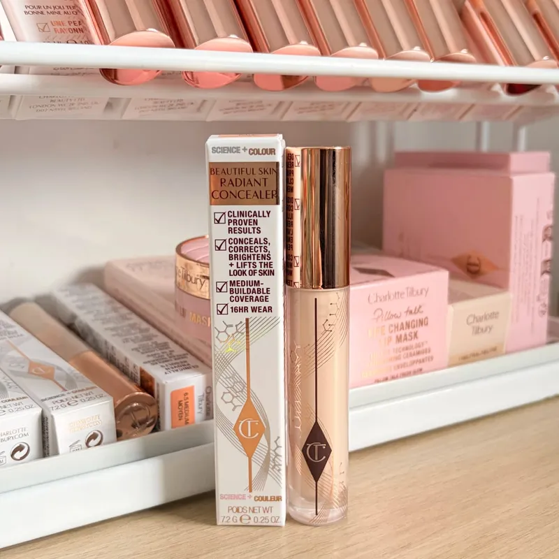 Charlotte CT Lip & Cheek Blush Balm Blush Stick Matte Concealer Υγρό Εύκολη Ανάμειξη για Σετ Μακιγιάζ Tilbury με ομοιόμορφο φινίρισμα