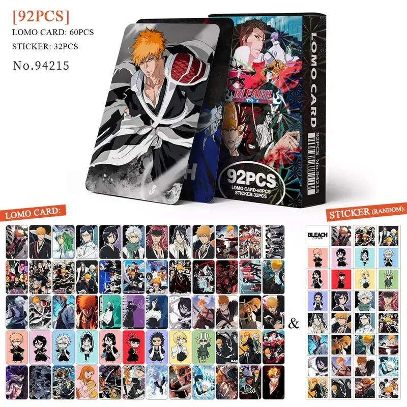 מתקפת אנימה על טיטאן Lomo Card גלויה צעצוע Haikyuu רוקח יומני הונקאאי כוכבי אוסף כרטיסים עם מדבקות מתנה — image 5