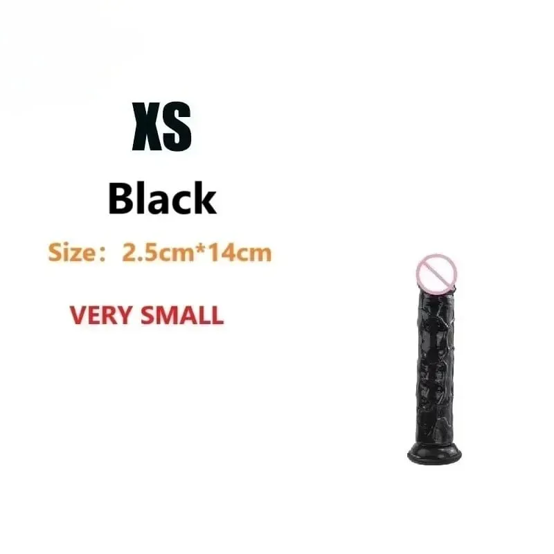 Dildos Sex Toys Dick Cheap Soft Female Vagina Clitoris Anal Masturbators Penis with Suction Cup 5 Colors Consolador Dildo Gode