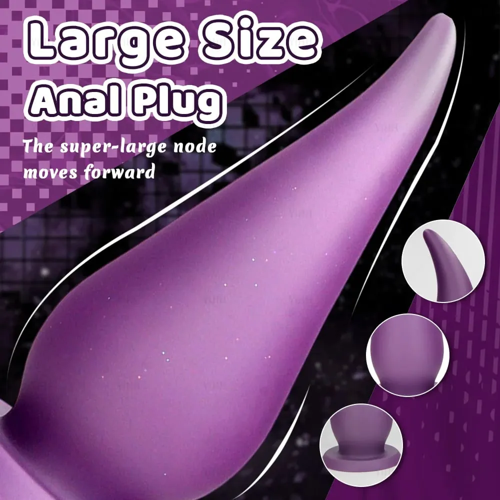 Tapón Anal súper grueso de 6/8/10/11cm, tapón Anal Extra largo, consolador con forma de Fisting, juguete sexual de penetración Anal para mujeres y hombres, masaje de próstata